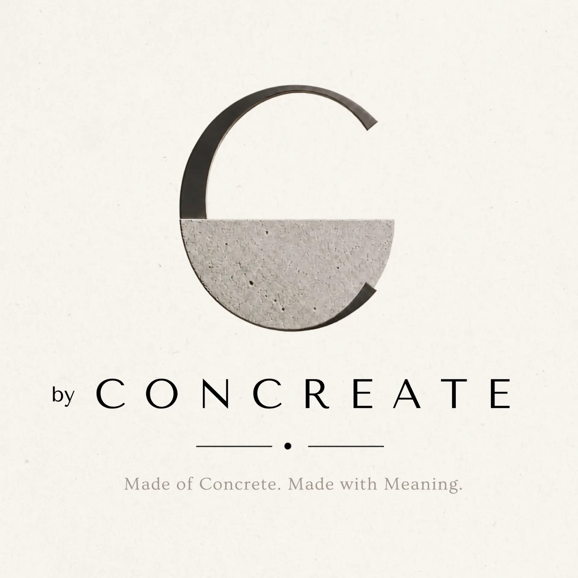 by CONCREATE — Made of Concrete. Made with Meaning.